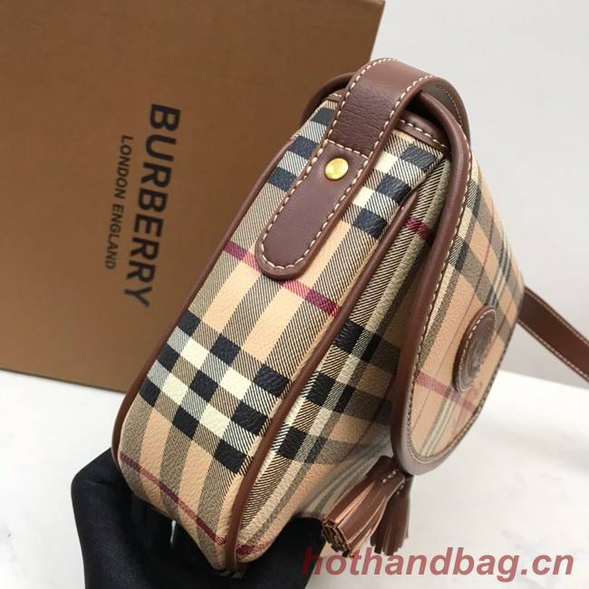 BurBerry Leather Shoulder Bag 80113 Wheat