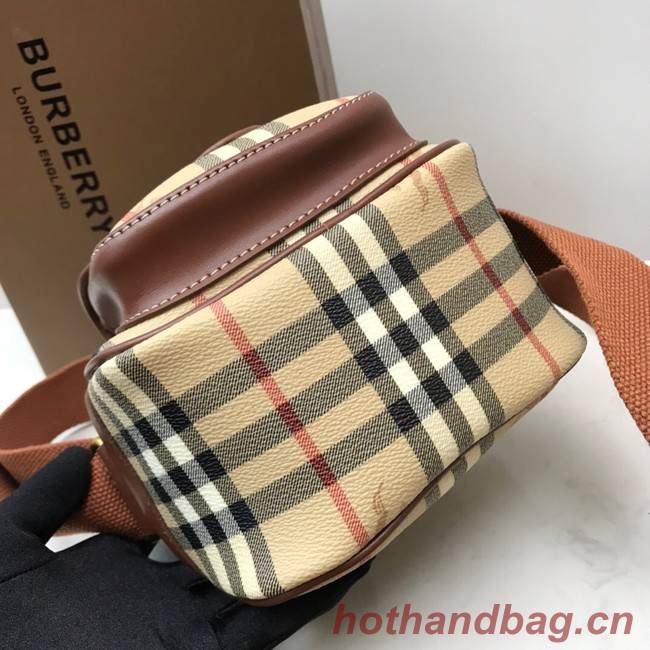 BurBerry Leather Shoulder Bag 80115 Wheat