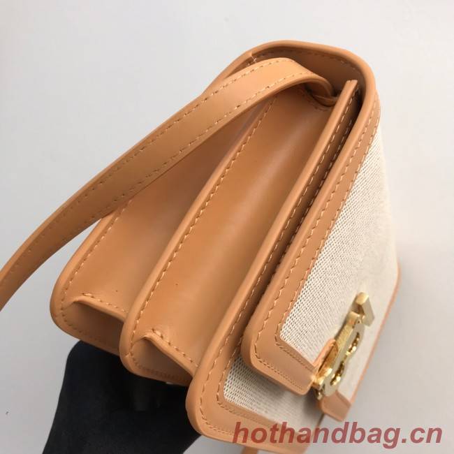 BurBerry Leather Shoulder Bag 80146 apricot