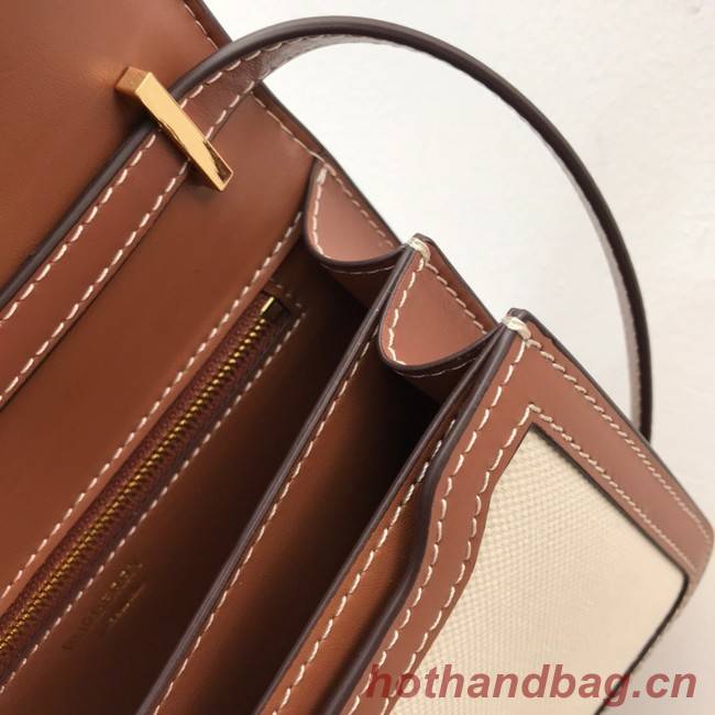 BurBerry Leather Shoulder Bag 80146 brown