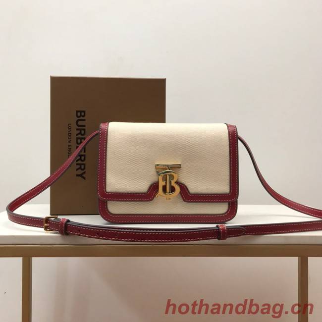 BurBerry Leather Shoulder Bag 80146 red