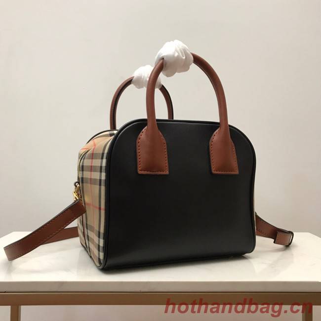 BurBerry Leather Shoulder Bag 80193 black 