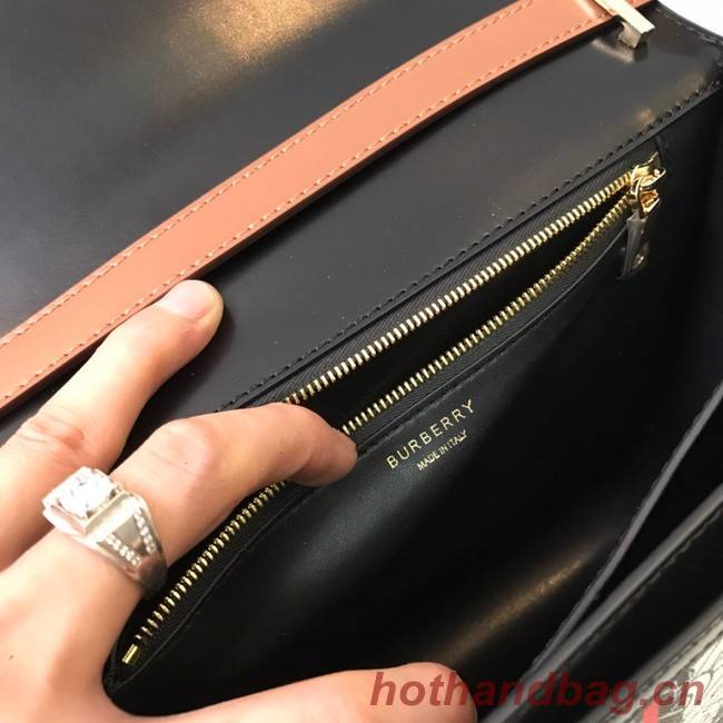 BurBerry Leather Shoulder Bag 80194 black