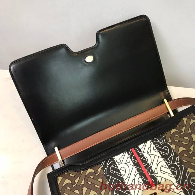 BurBerry Leather Shoulder Bag 80194 black