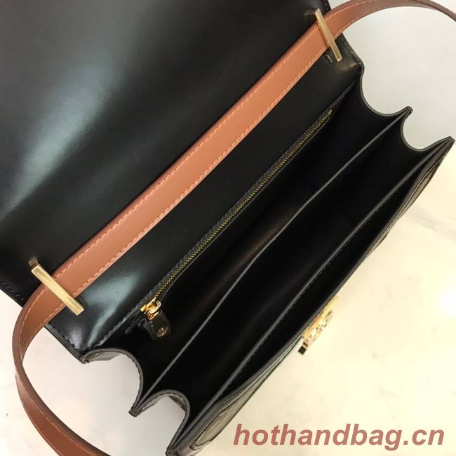 BurBerry Leather Shoulder Bag 80194 black