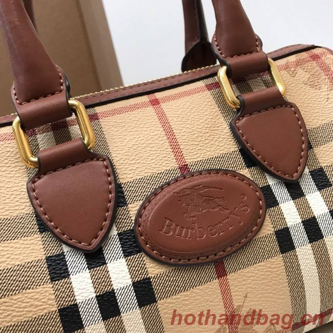 BurBerry Leather Shoulder Bag 82012 brown