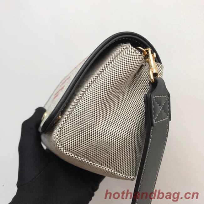 BurBerry Shoulder Bag 80266 black&red