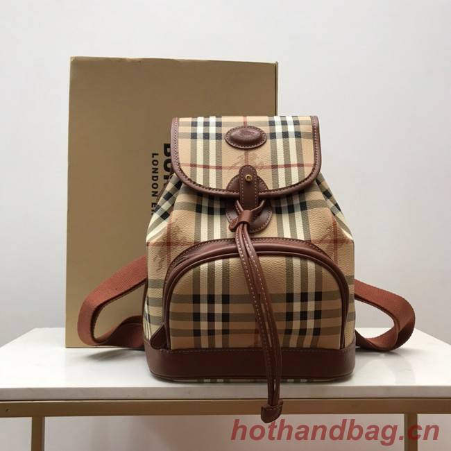 Burberry Backpack Fabric 80111 brown