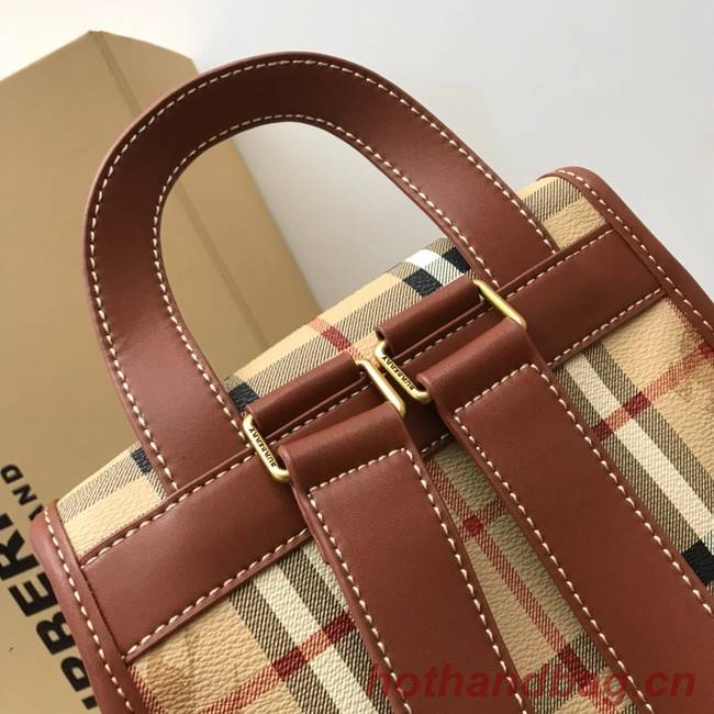 Burberry Backpack Fabric 80111 brown