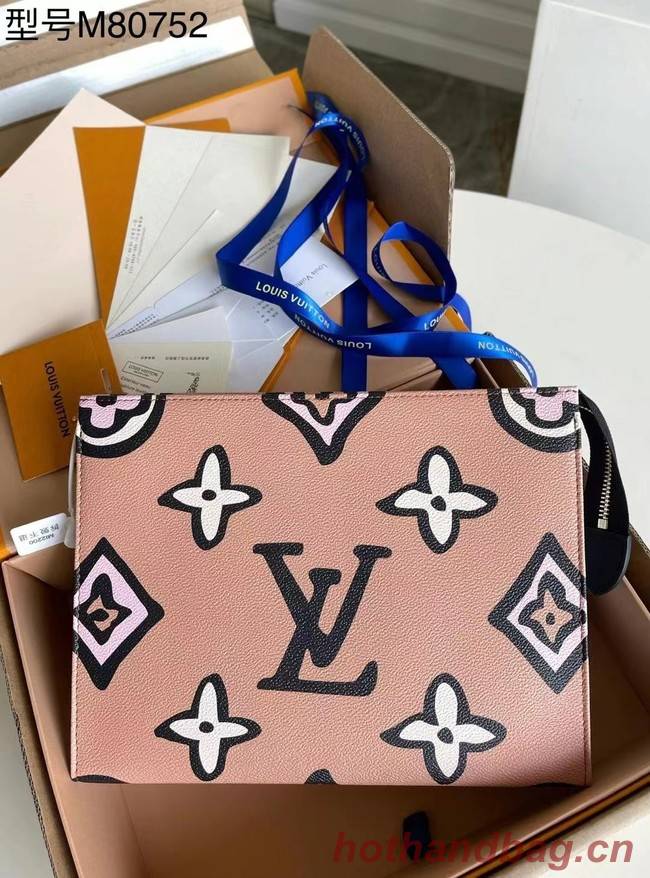 Louis Vuitton POCHETTE VOYAGE MM M80752 Arizona Beige