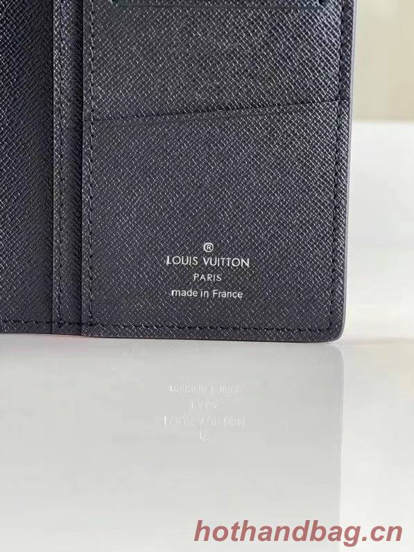 Louis Vuitton BRAZZA WALLET M80801 blue