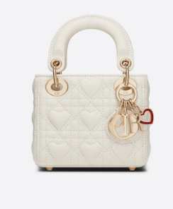 MICRO DIORAMOUR LADY DIOR BAG S0856ONG Latte Cannage