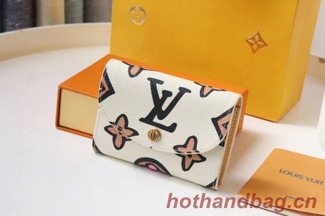 Louis Vuitton ROSALIE COIN PURSE M80755 Beige