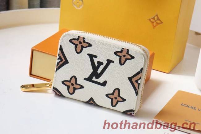 Louis Vuitton ZIPPY COIN PURSE M80677 Beige