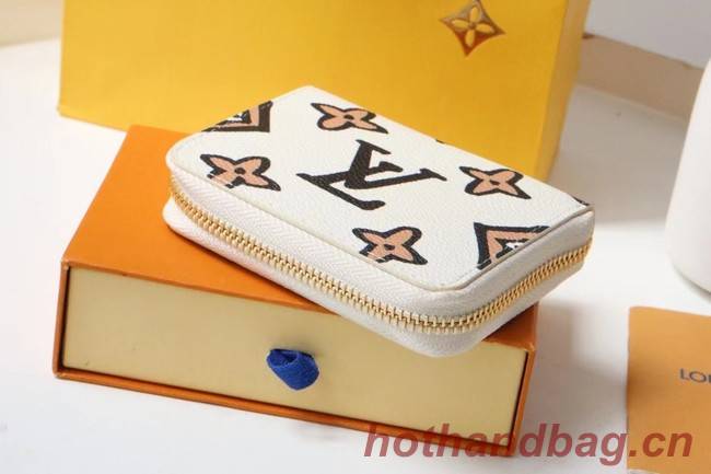 Louis Vuitton ZIPPY COIN PURSE M80677 Beige