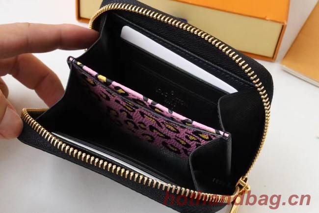 Louis Vuitton ZIPPY COIN PURSE M80677 Black