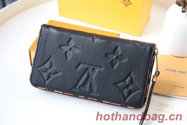 Louis Vuitton ZIPPY WALLET M80680 black