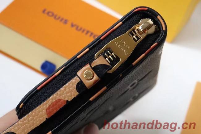 Louis Vuitton ZIPPY WALLET M80680 black