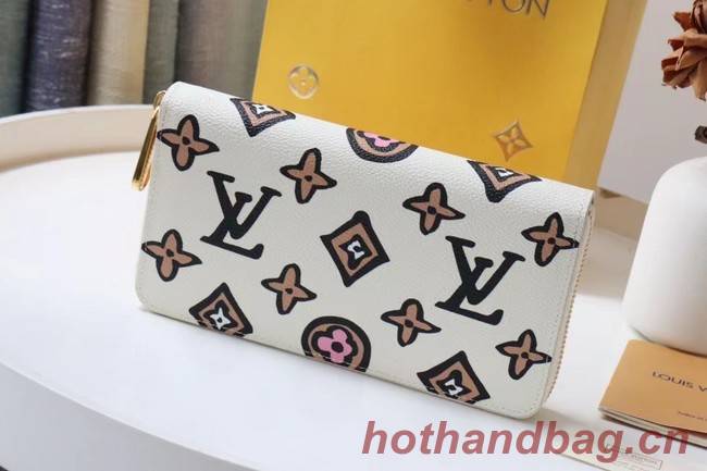 Louis Vuitton ZIPPY WALLET M80683 Beige