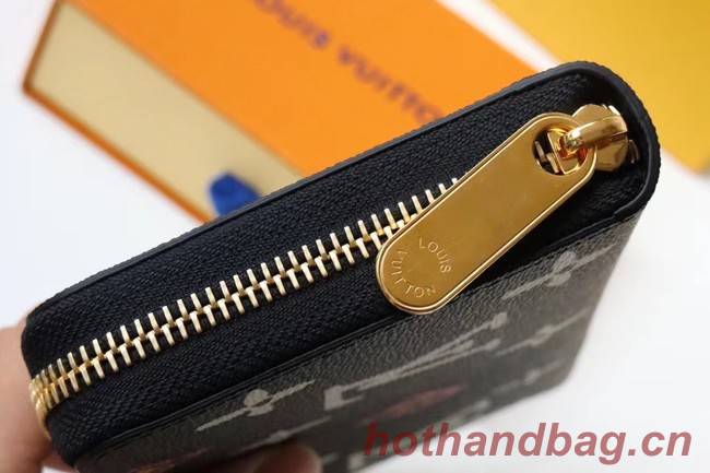 Louis Vuitton ZIPPY WALLET M80683 black