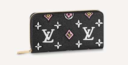 Louis Vuitton ZIPPY WALLET M80683 black