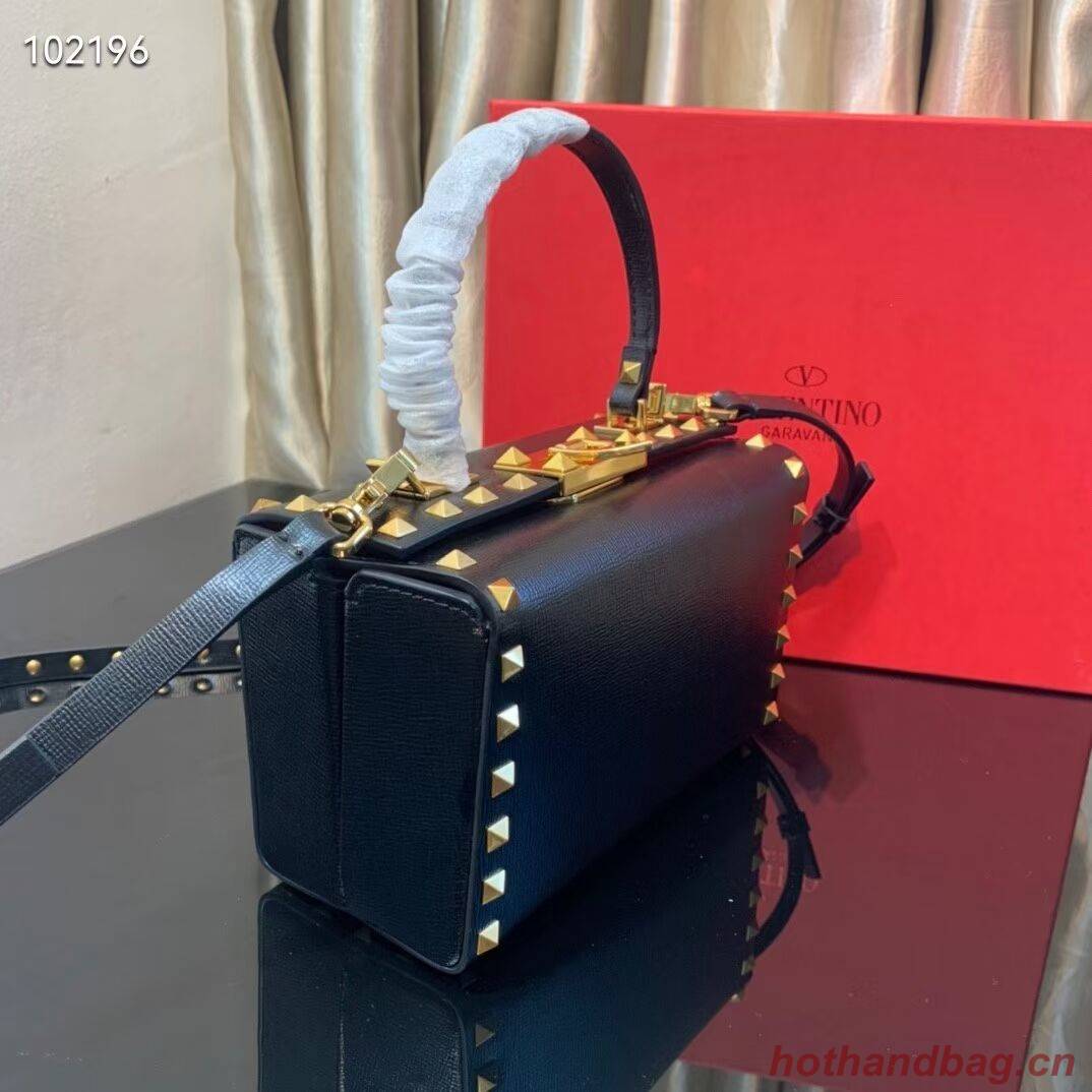 VALENTINO Origianl leather shoulder bag V4273 black