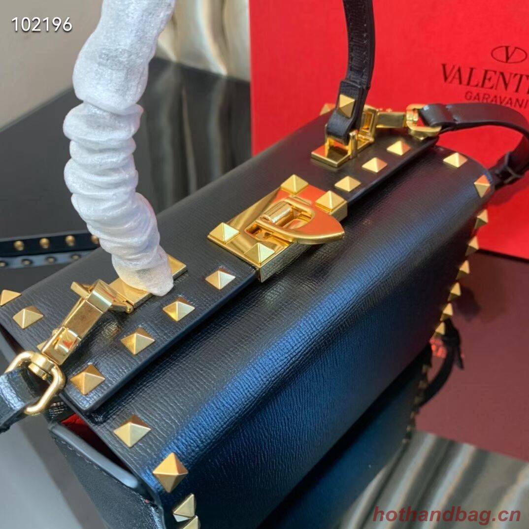 VALENTINO Origianl leather shoulder bag V4273 black