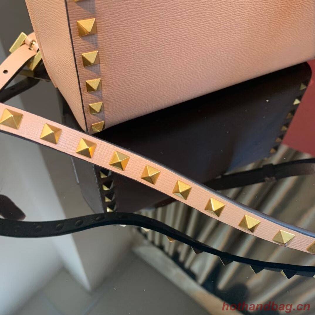 VALENTINO Origianl leather shoulder bag V4273 pink