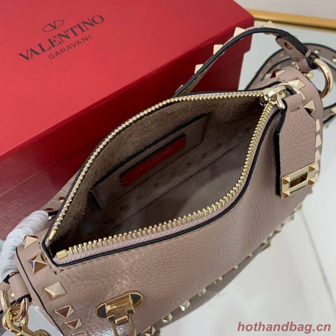 VALENTINO Origianl leather shoulder bag V4700 grey