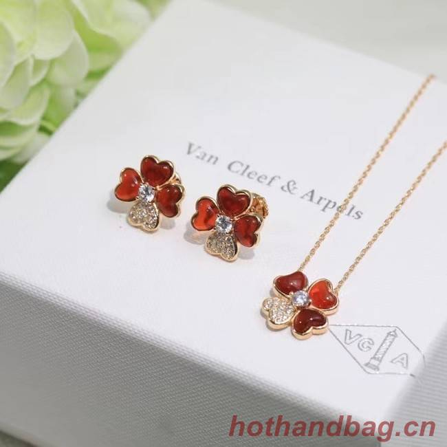 Van Cleef & Arpels Necklace &Earrings CE6875