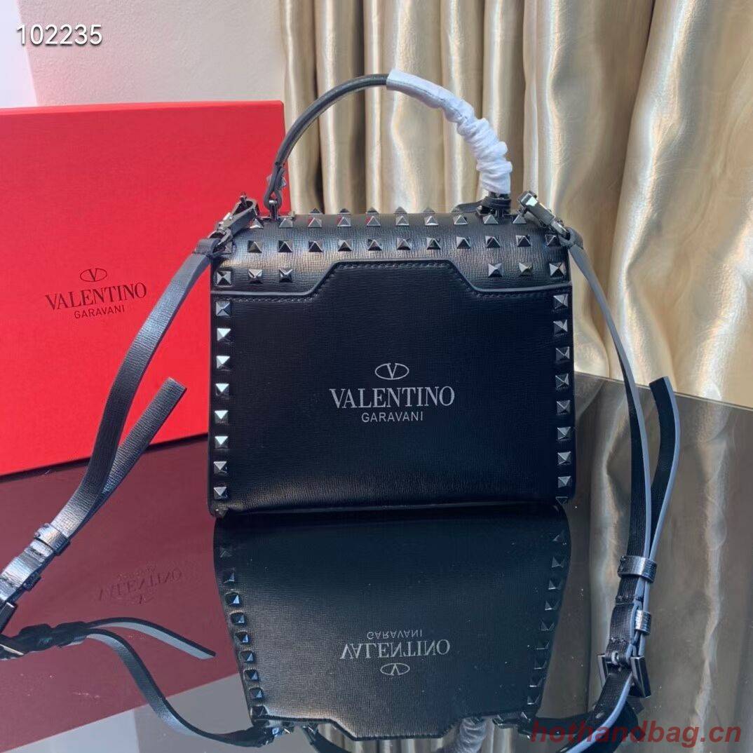 VALENTINO Origianl leather tote bag V4071B black