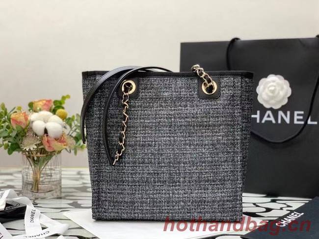 Chanel small Shopping bag A66940 black