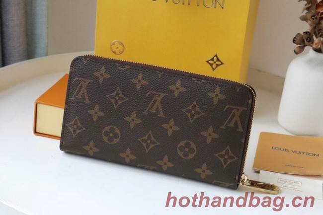 Louis Vuitton ZIPPY WALLET M80862 red