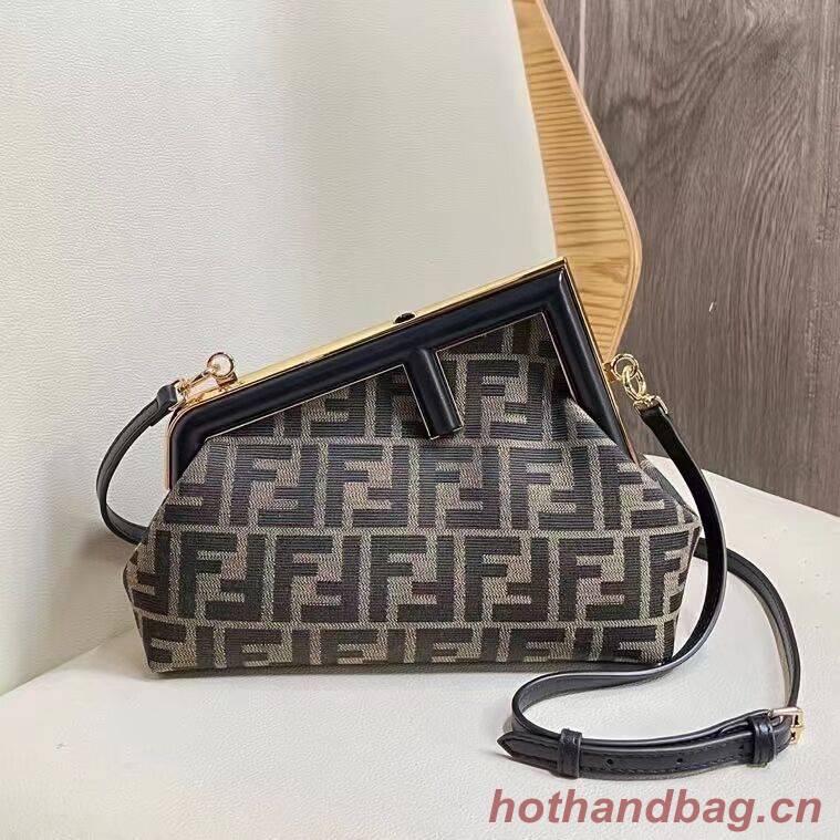 FENDI FIRST fabric bag 5FB2322 black