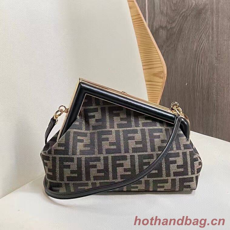 FENDI FIRST fabric bag 5FB2322 black