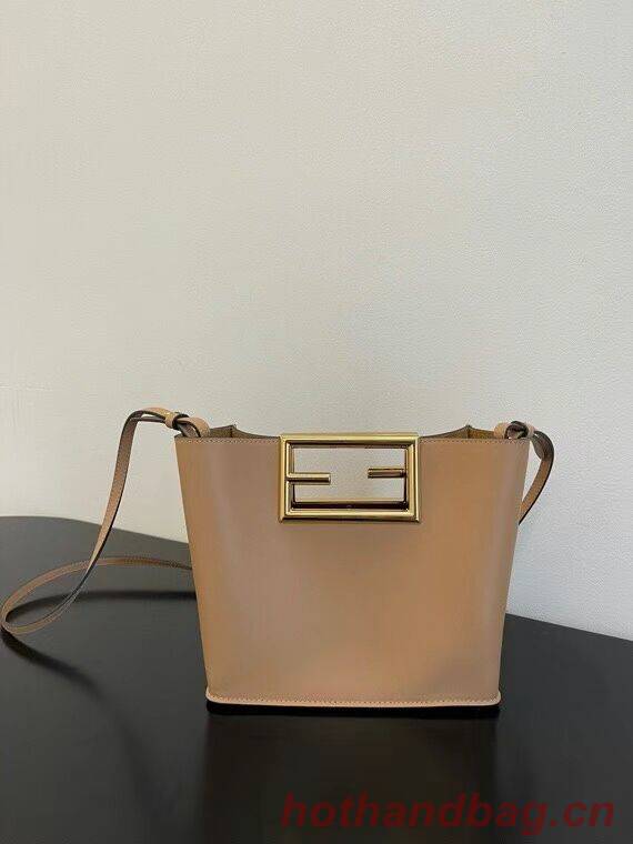 FENDI WAY small leather bag 5FB6846 Beige