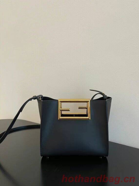 FENDI WAY small leather bag 5FB6846 black