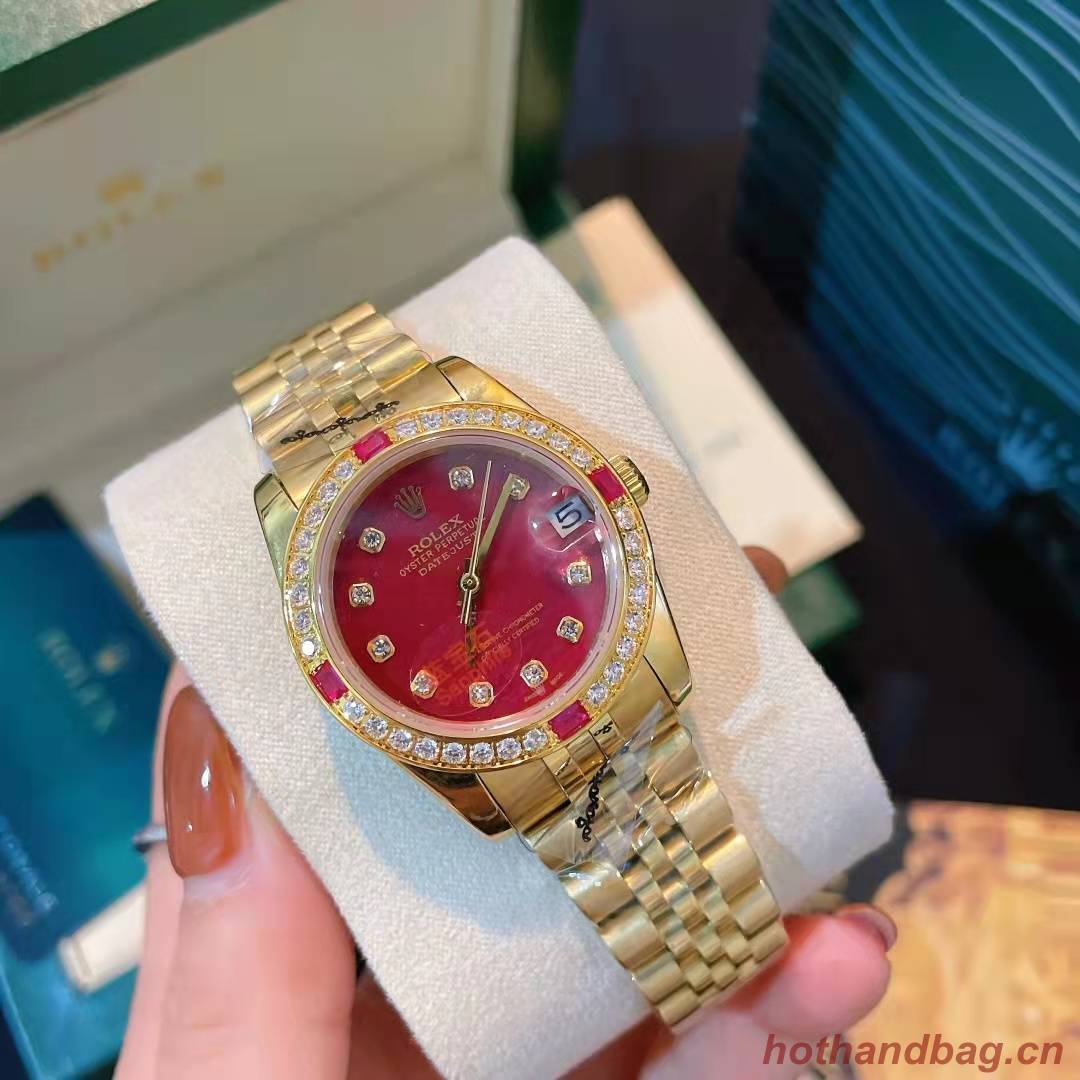 Rolex Datejust Replica Watch RO95215 Red