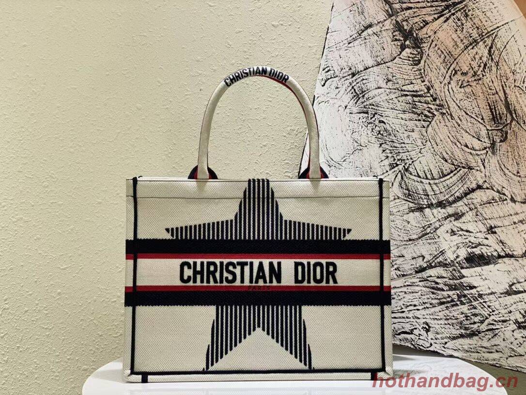 DIOR BOOK TOTE Multicolor Embroidery M1296ZR-22