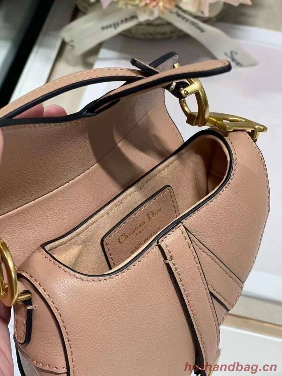 DIOR SADDLE BAG mini Calfskin C8160 pink