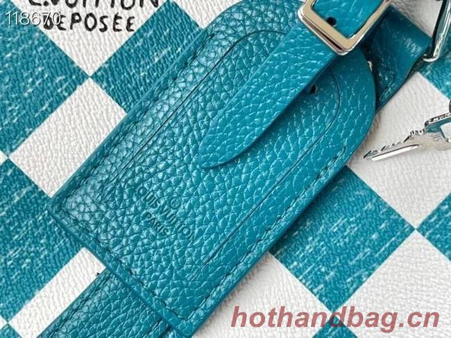 Louis Vuitton KEEPALL BANDOULIERE 45 N80404 Teal