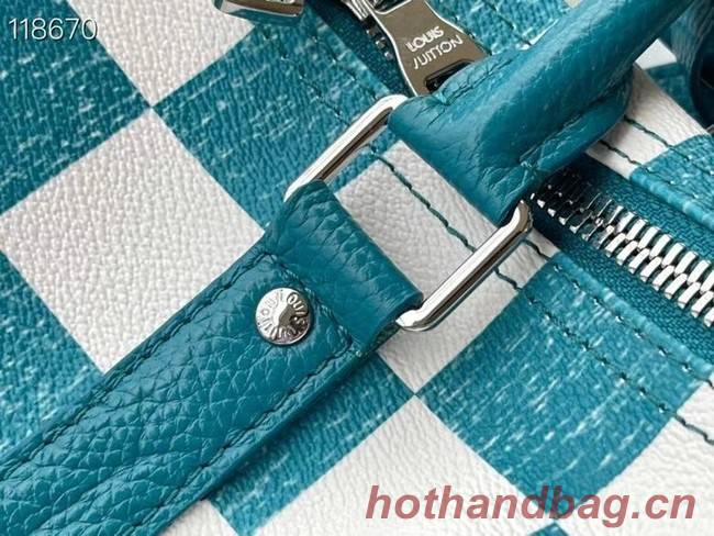 Louis Vuitton KEEPALL BANDOULIERE 45 N80404 Teal