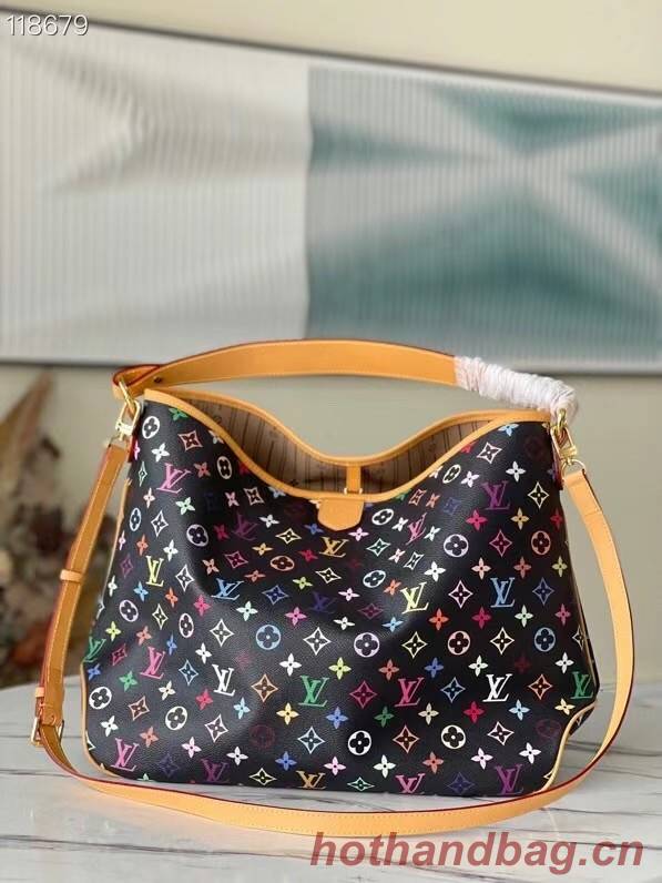 Louis Vuitton Monogram Canvas Original Leather M40353 black