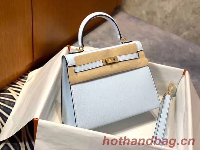 Hermes Original Epsom Leather KEL2578 light blue