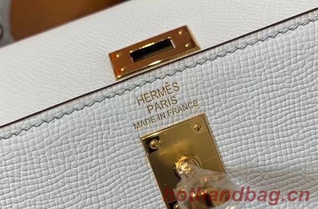 Hermes Original Epsom Leather KEL2578 light blue