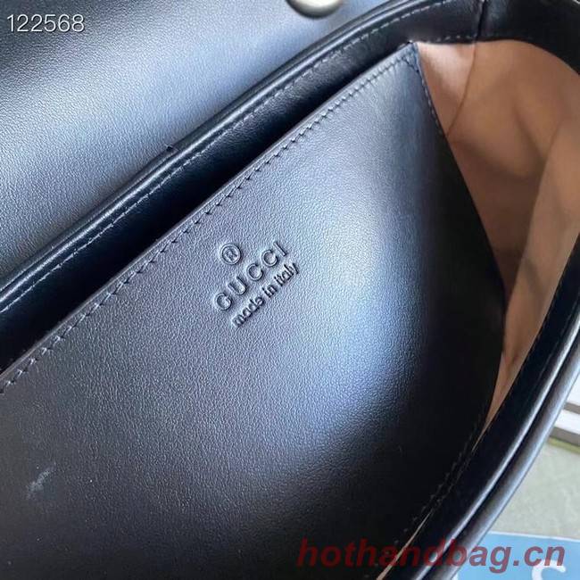 Gucci GG Marmont matelasse mini bag 446744 black