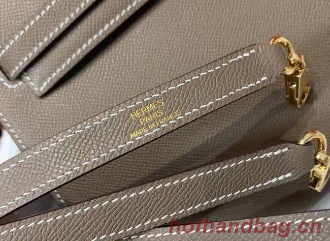 Hermes Original Epsom Leather KEL2578 grey