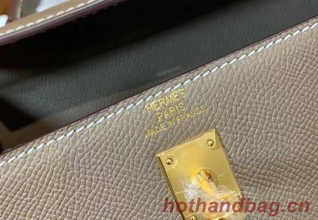 Hermes Original Epsom Leather KEL2578 grey