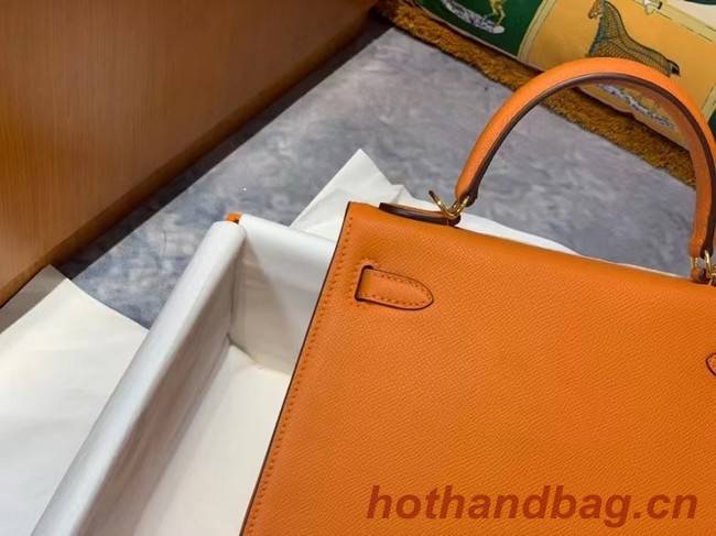 Hermes Original Epsom Leather KEL2578 orange