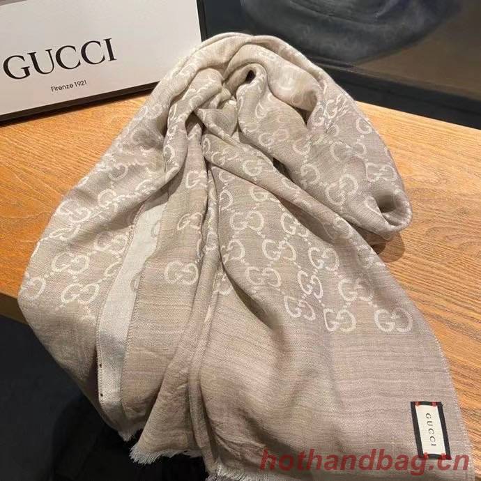 Gucci scarf Wool&Cashmere 33664-1